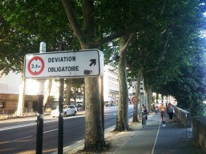 I saw the sign.