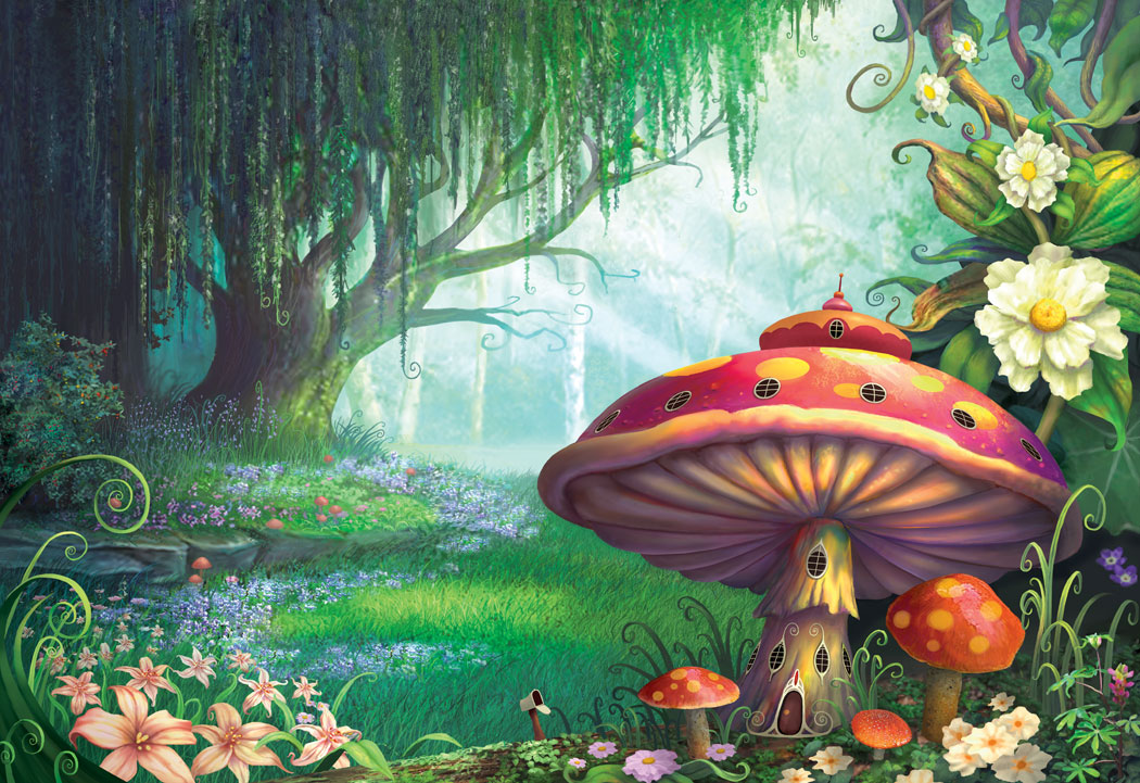 mushroom forest