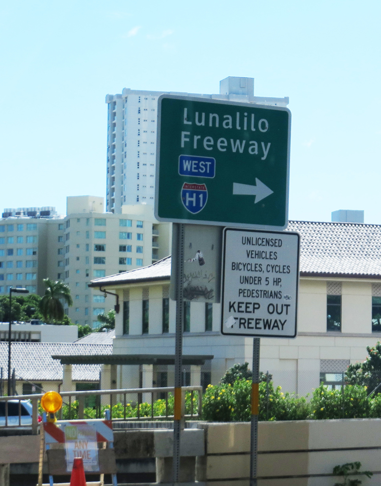 Hawaii Interstate Sign