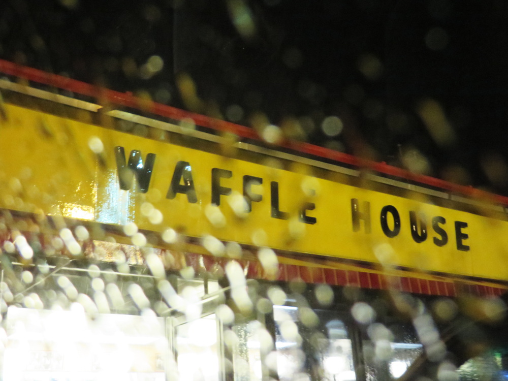 1 waffle house sign