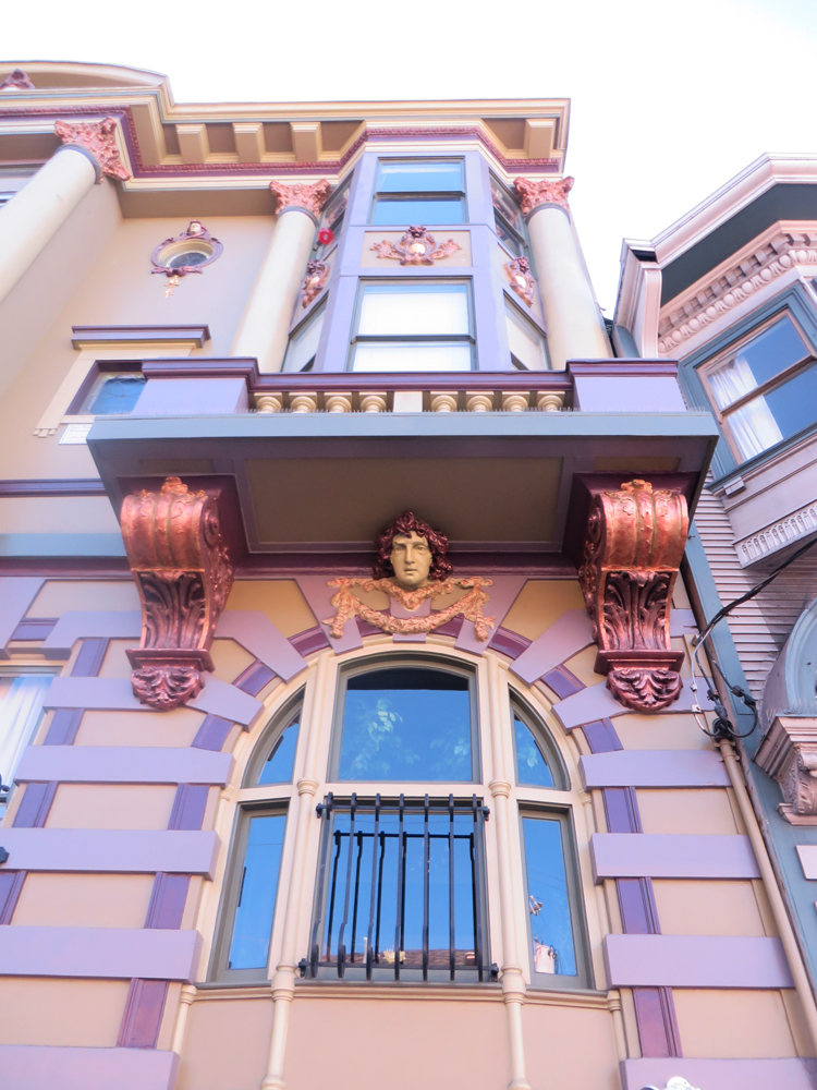 extremely ornate house off haight street in san francisco