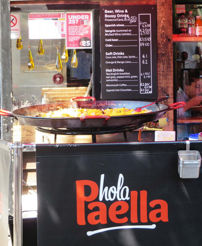 Hola Paella at Camden Market