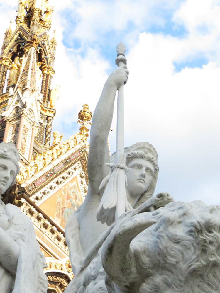 Part of the Albert Memorial in London