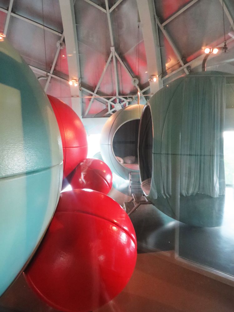 The Atomium's adorable nap room for lucky children