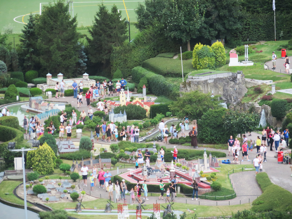 Mini-Europe from above