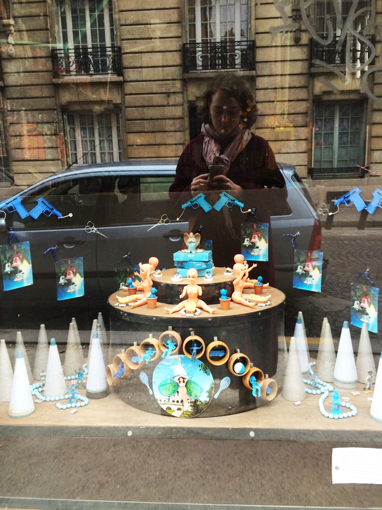 A most excellent shop window in Montmartre in Paris