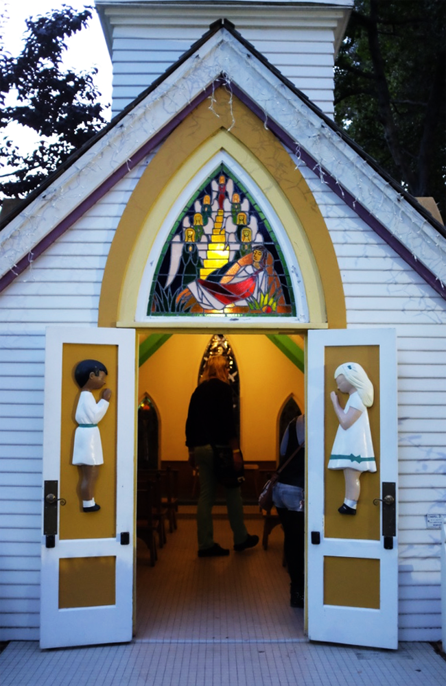 The chapel at Oakland's Fairyland