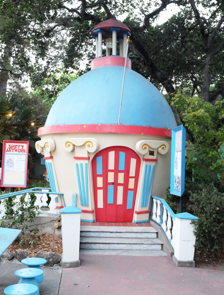 A cottage at Oakland's Fairyland