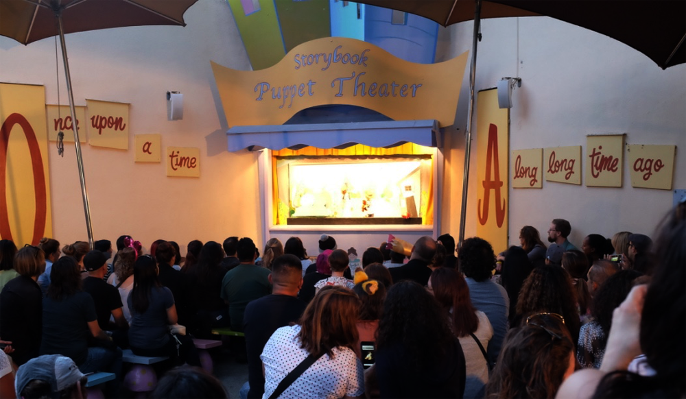 Wizard of Oz puppetry at Fairyland